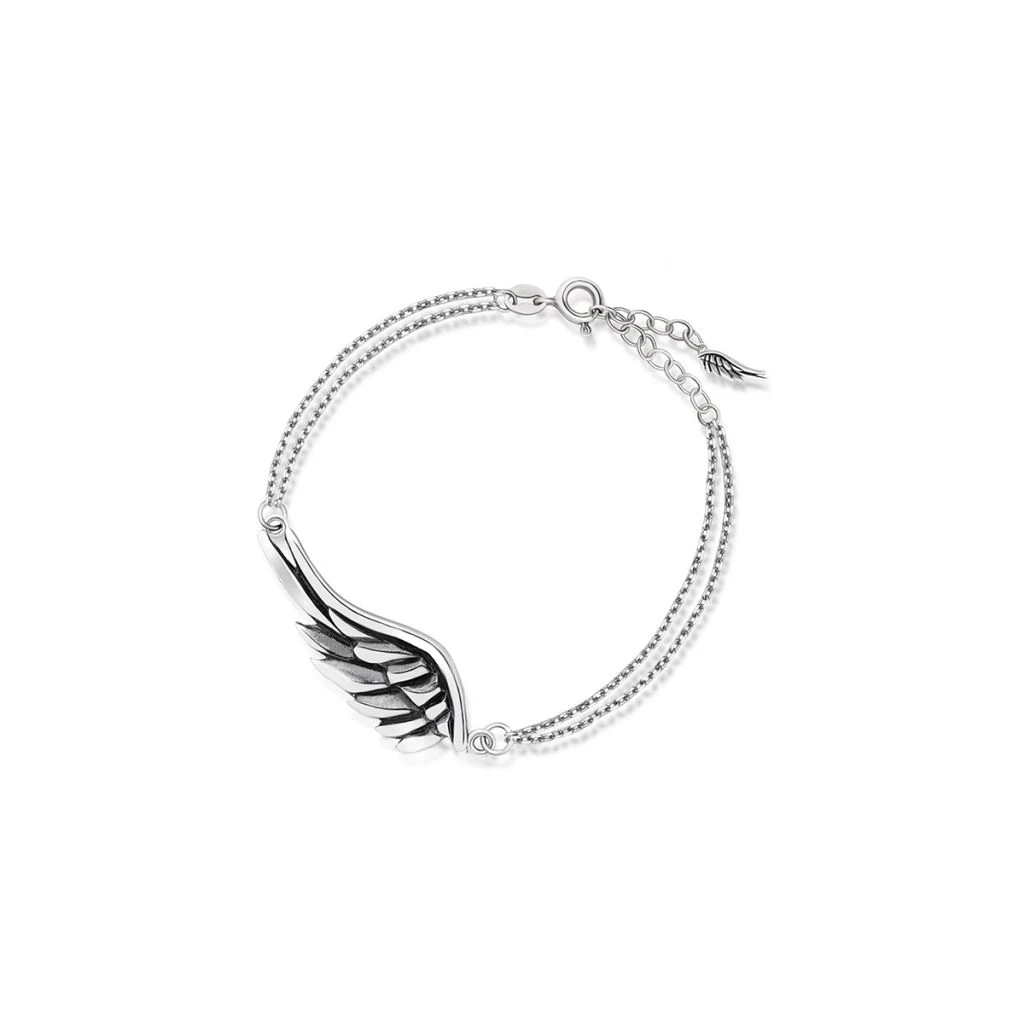 Bransoleta srebrna Freedom W.KRUK
