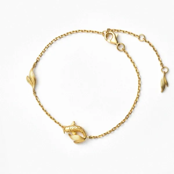 Bransoleta srebrna KOI W.KRUK