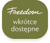 Badge z napisem Freedom - wkrótce dostępne