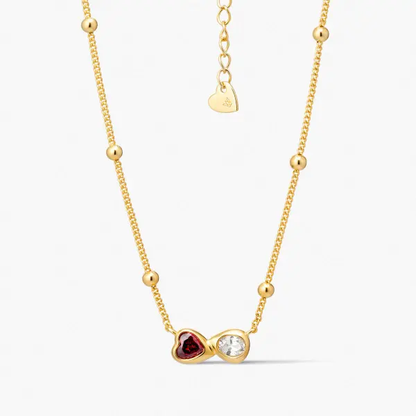 Naszyjnik srebrny Czułość W.KRUK