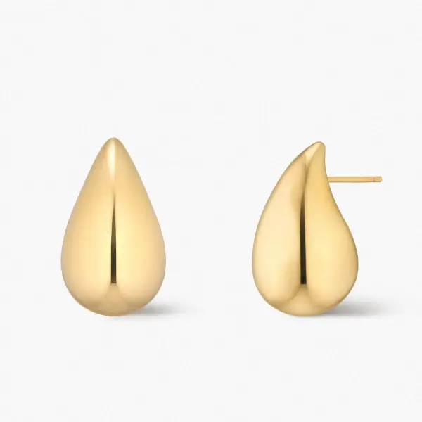 Kolczyki srebrne pozłacane W.KRUK