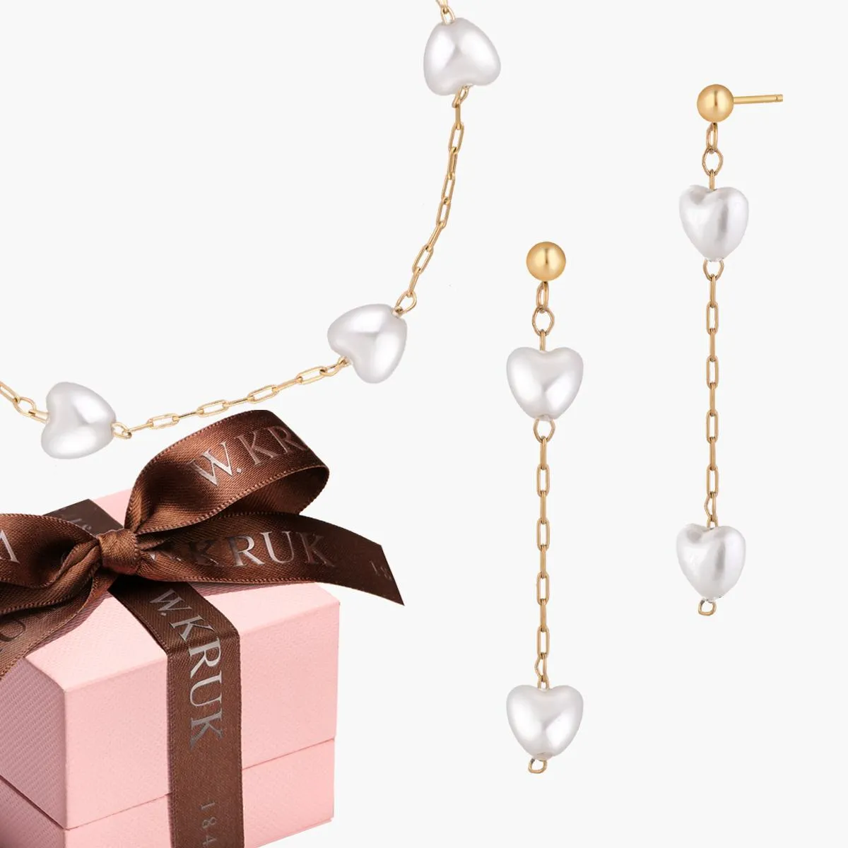 Komplet Love&Pearl W.KRUK