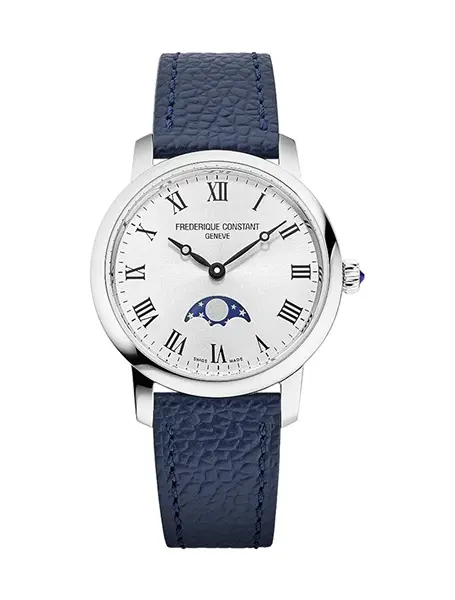FREDERIQUE CONSTANT CLASSICS SLIMLINE LADIES MOONPHASE W.KRUK