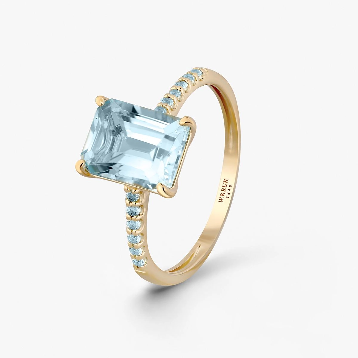 Pierścionek złoty
<br/> 
Maria Antonina W.KRUK