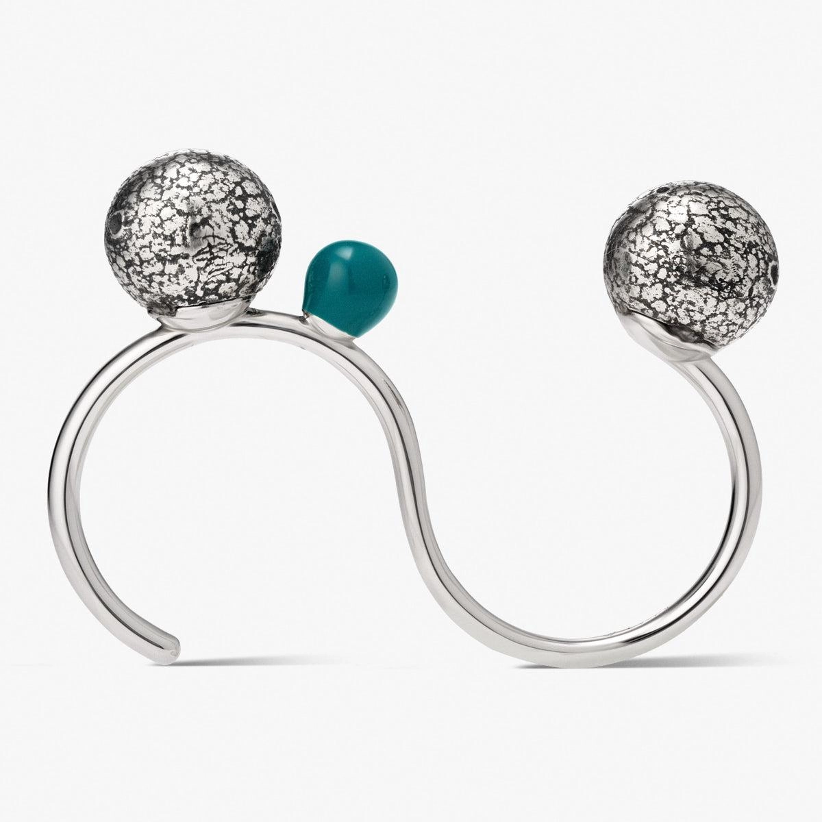 Pierścionek PEŁNIA
<br/> 
NOSOWSKA x W.KRUK W.KRUK