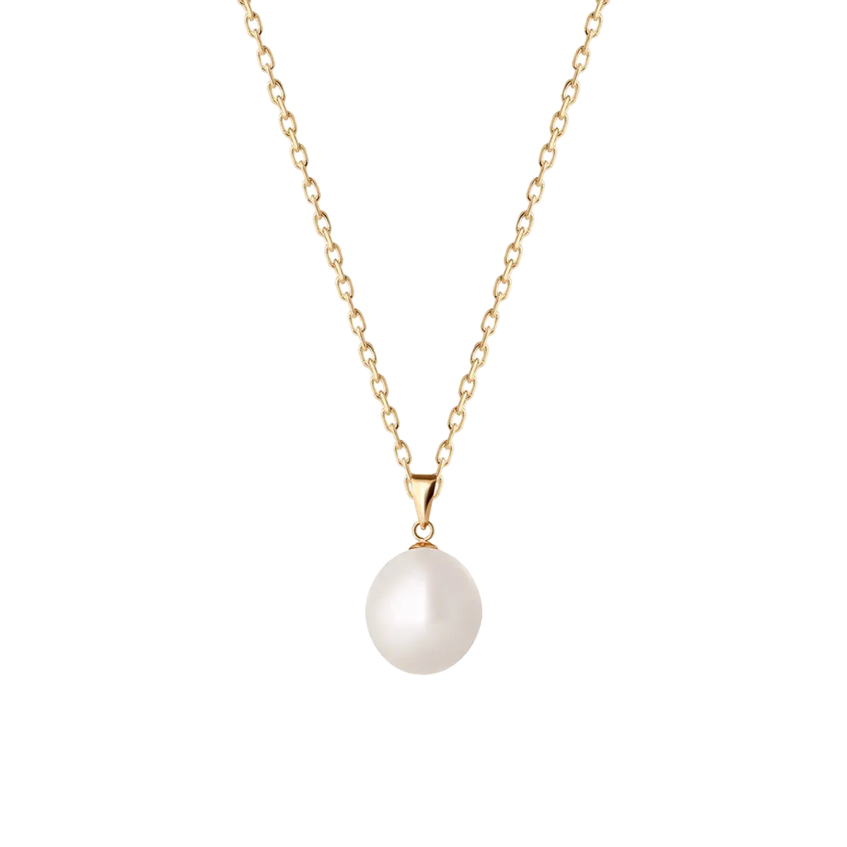 Wisiorek złoty z perłą W.KRUK