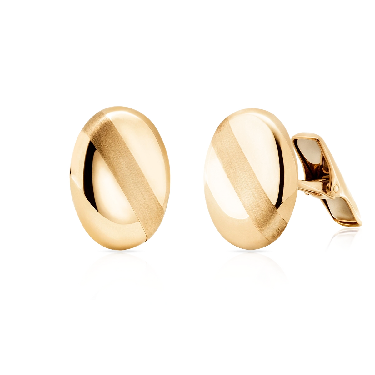 Spinki do koszuli złote W.KRUK