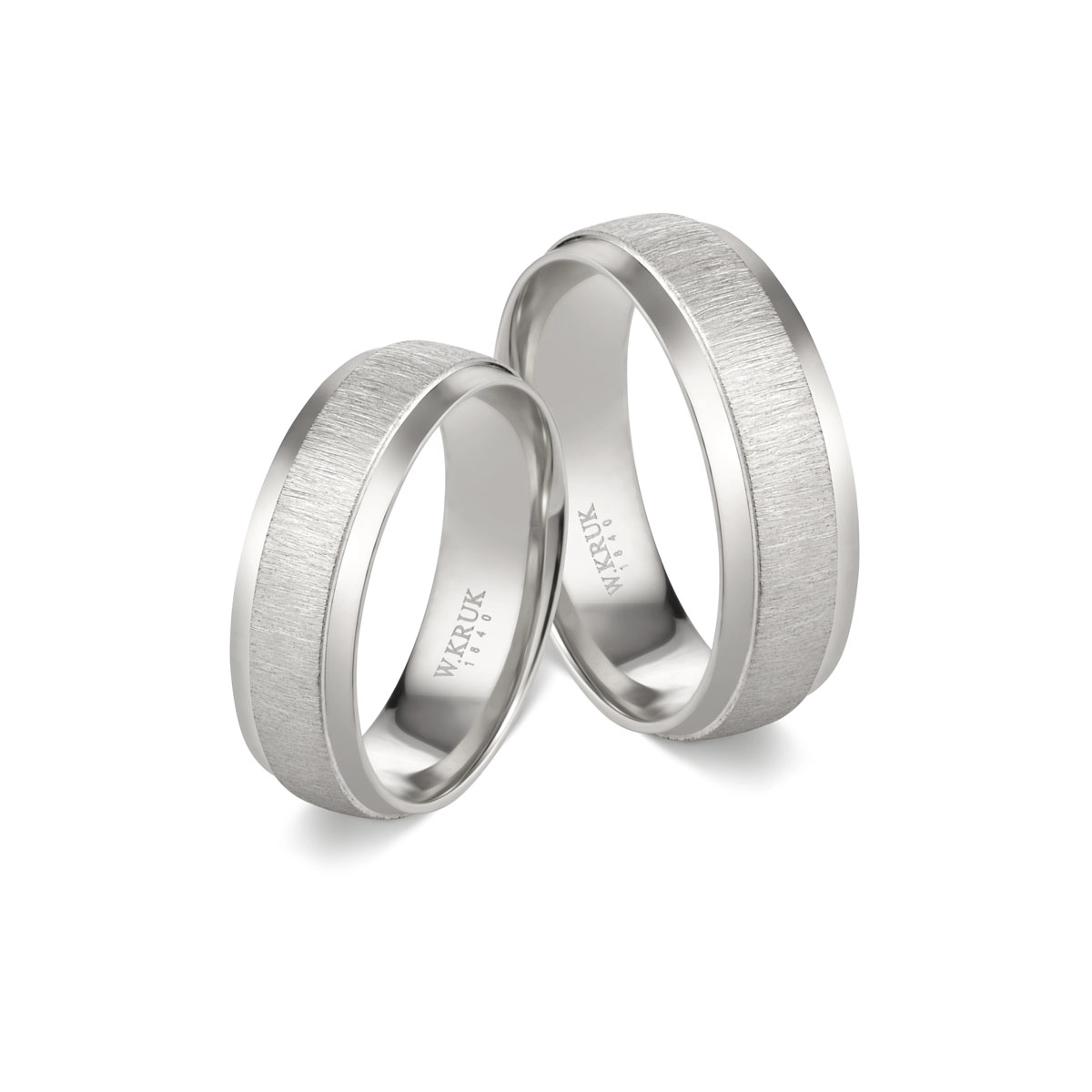 Komplet obrączek złotych ASPETTA W.KRUK