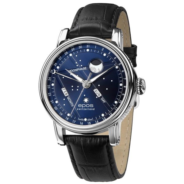 ZEGAREK EPOS ARTISTRY 3439 BM NORTH STAR AUTOMATIC MOONPHASE W.KRUK