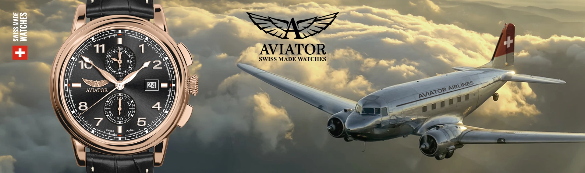 Zegarki Aviator | W.KRUK