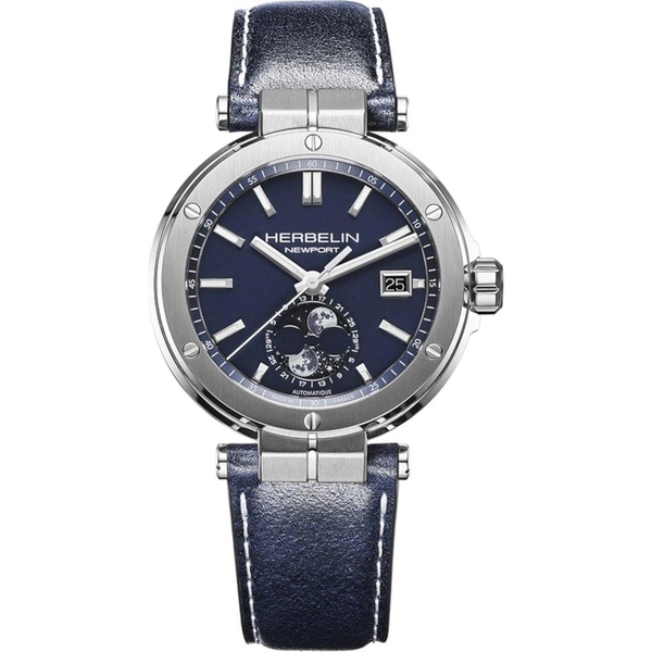 ZEGAREK HERBELIN NEWPORT AUTOMATIC MOONPHASE