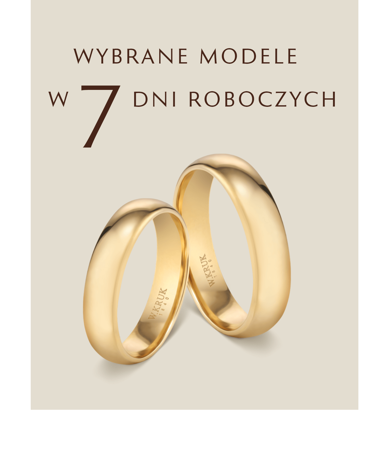 Obrączki W.KRUK