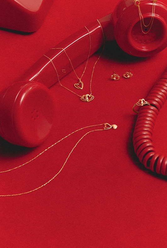 Biżuteria z motywem serca