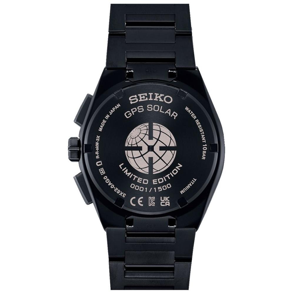 SEIKO ASTRON GPS ブラックダイヤル ZEGAREK SEIKO ASTRON GPS SOLAR LIMITED EDITION – USE/498 – W.KRUK