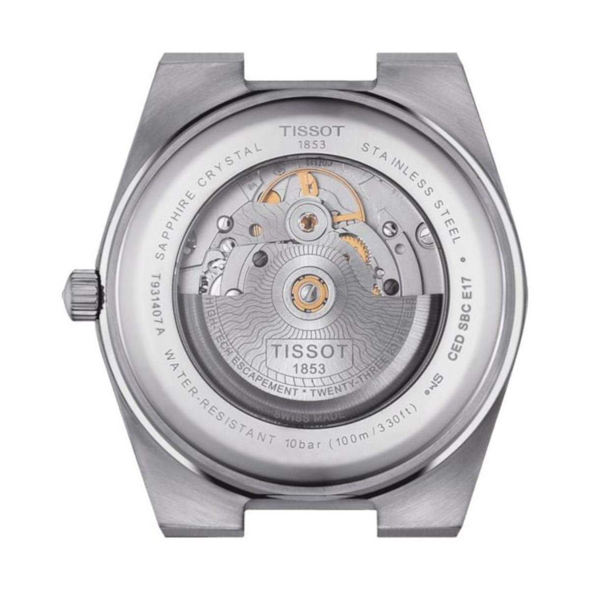 TISSOT PRX POWERMATIC 80 STEEL AND 18K GOLD BEZEL