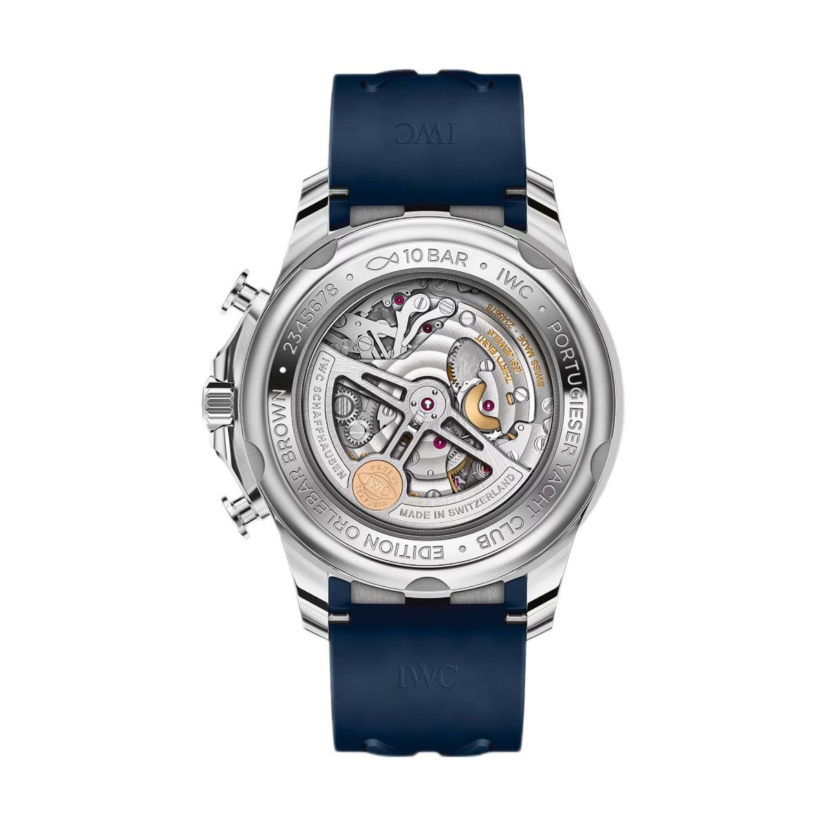 ZEGAREK IWC SCHAFFHAUSEN PORTUGIESER YACHT CLUB CHRONOGRAPH SPECIAL EDITION ''ORLEBAR BROWN''