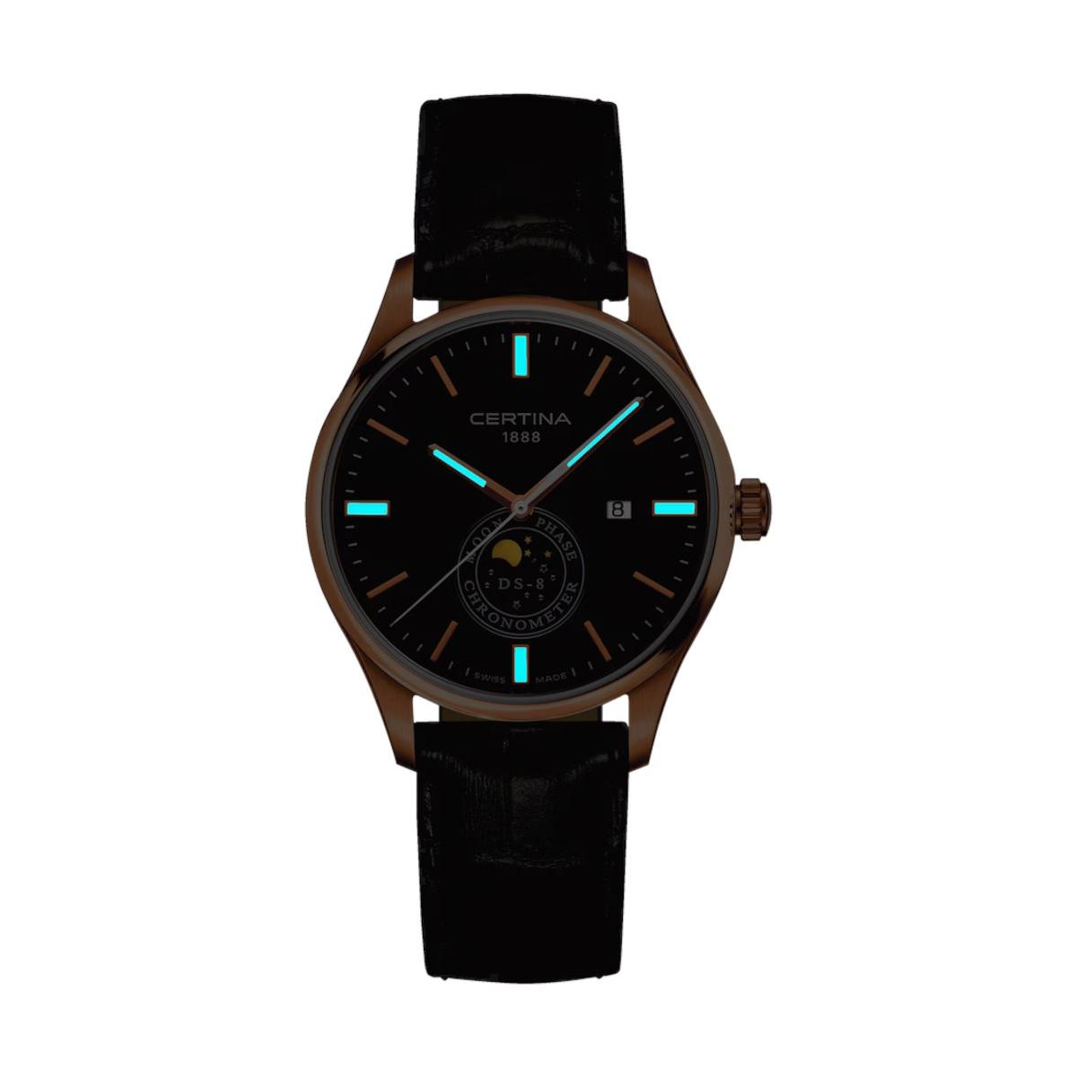 ZEGAREK CERTINA DS-8 Moon Phase