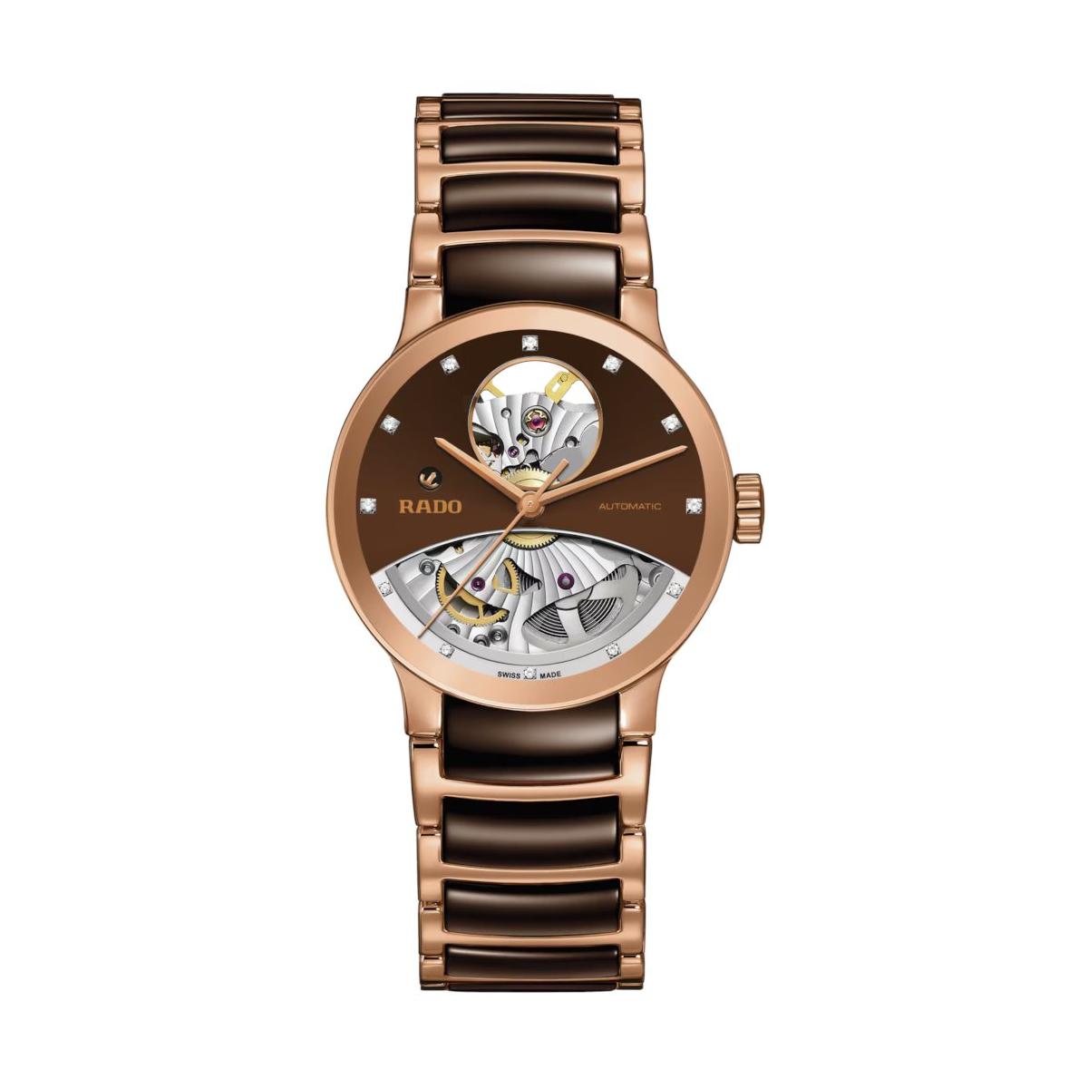 ZEGAREK RADO Centrix Automatic Diamonds Open Heart