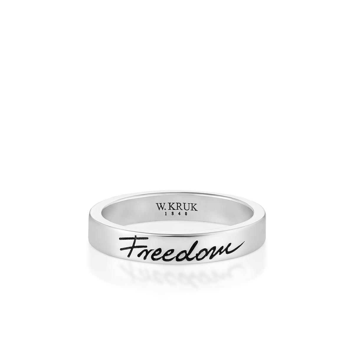 Pierścionek srebrny Freedom