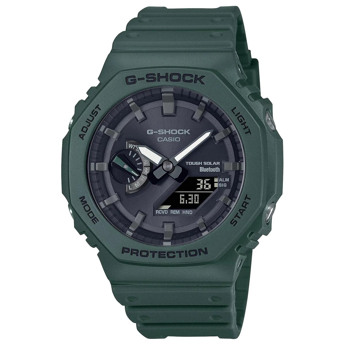 ZEGAREK G-SHOCK Octagon Green CasiOak