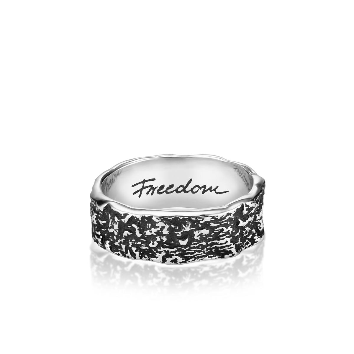 Pierścionek srebrny FREEDOM ELEMENTS