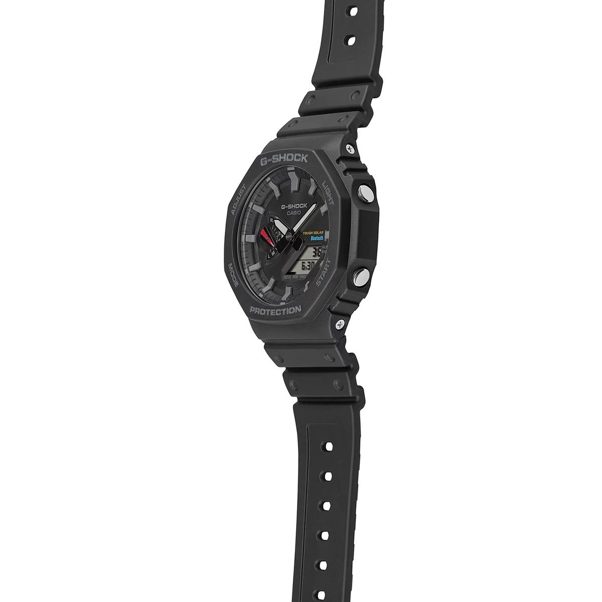 ZEGAREK G-SHOCK Octagon Black CasiOak Solar