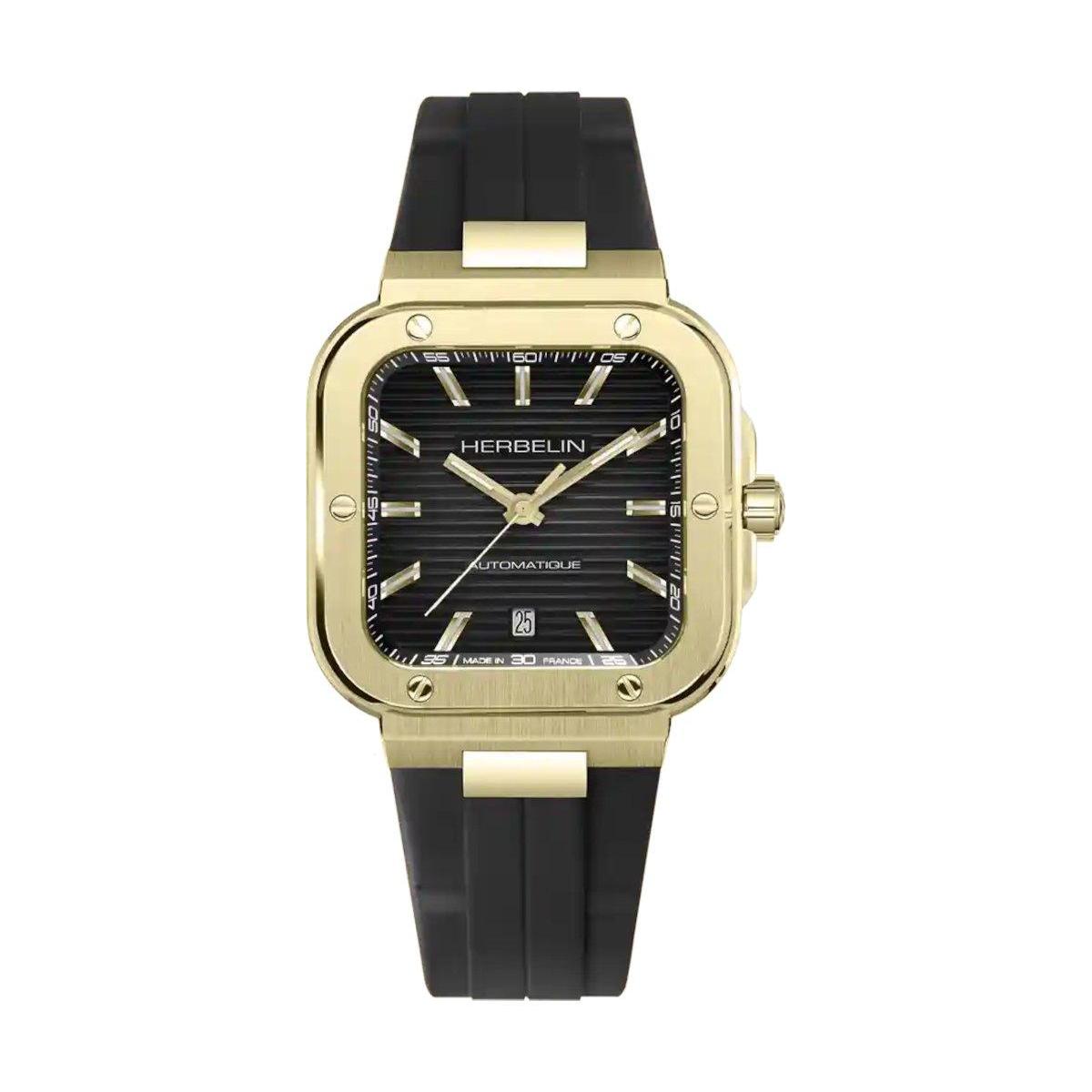 ZEGAREK HERBELIN CAP CAMARAT SQUARE AUTOMATIC