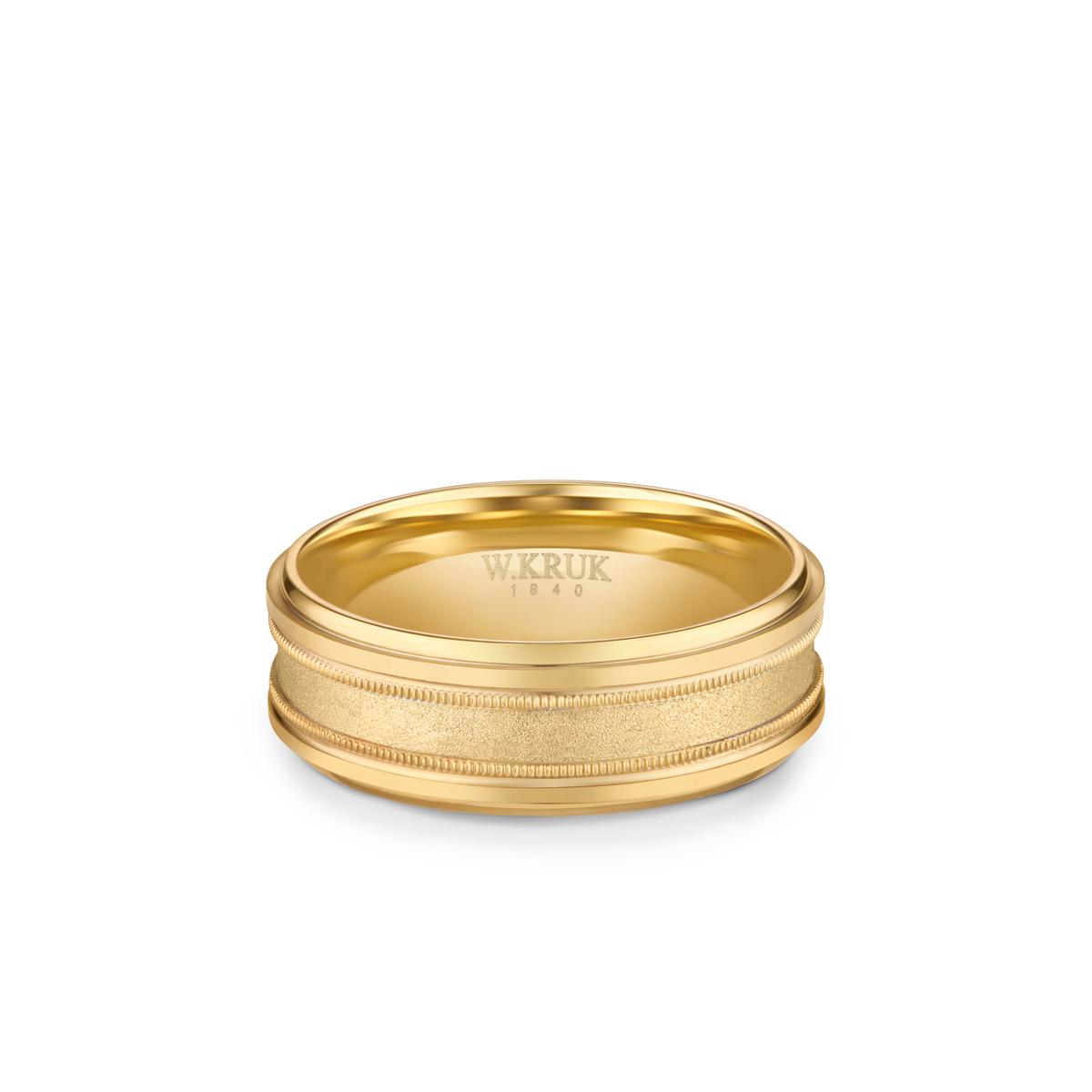 Obrączka złota SEMEIO