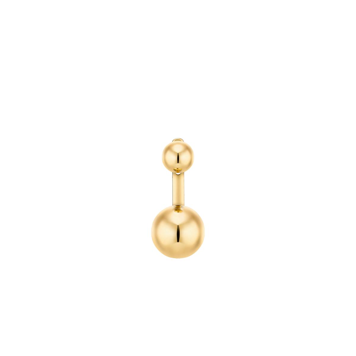 Kolczyk Gold Double Bubble