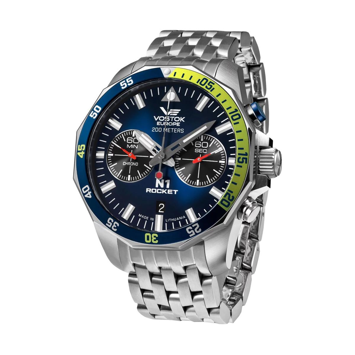 ZEGAREK VOSTOK EUROPE ROCKET N-1 CHRONO