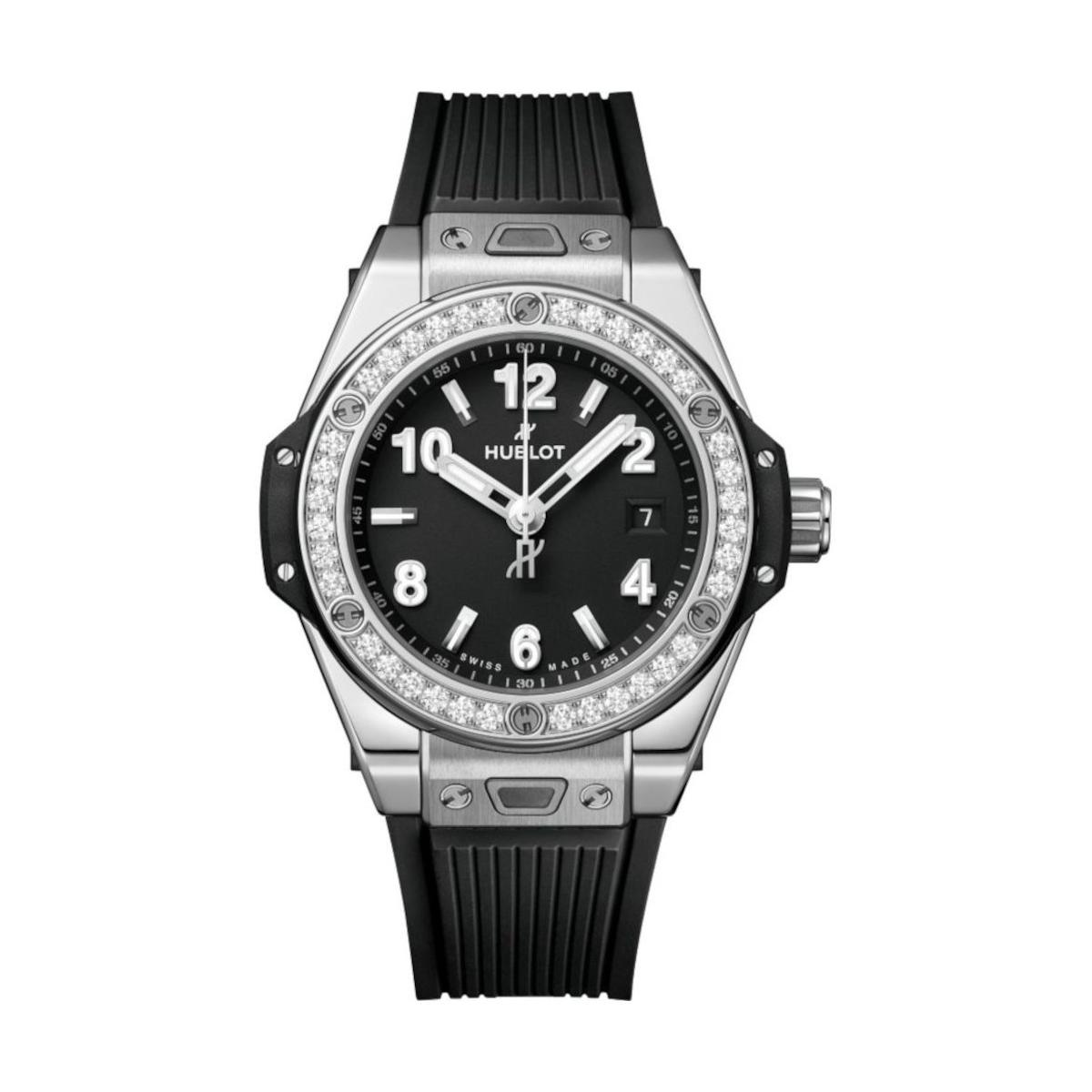 ZEGAREK HUBLOT BIG BANG ONE CLICK STEEL DIAMONDS