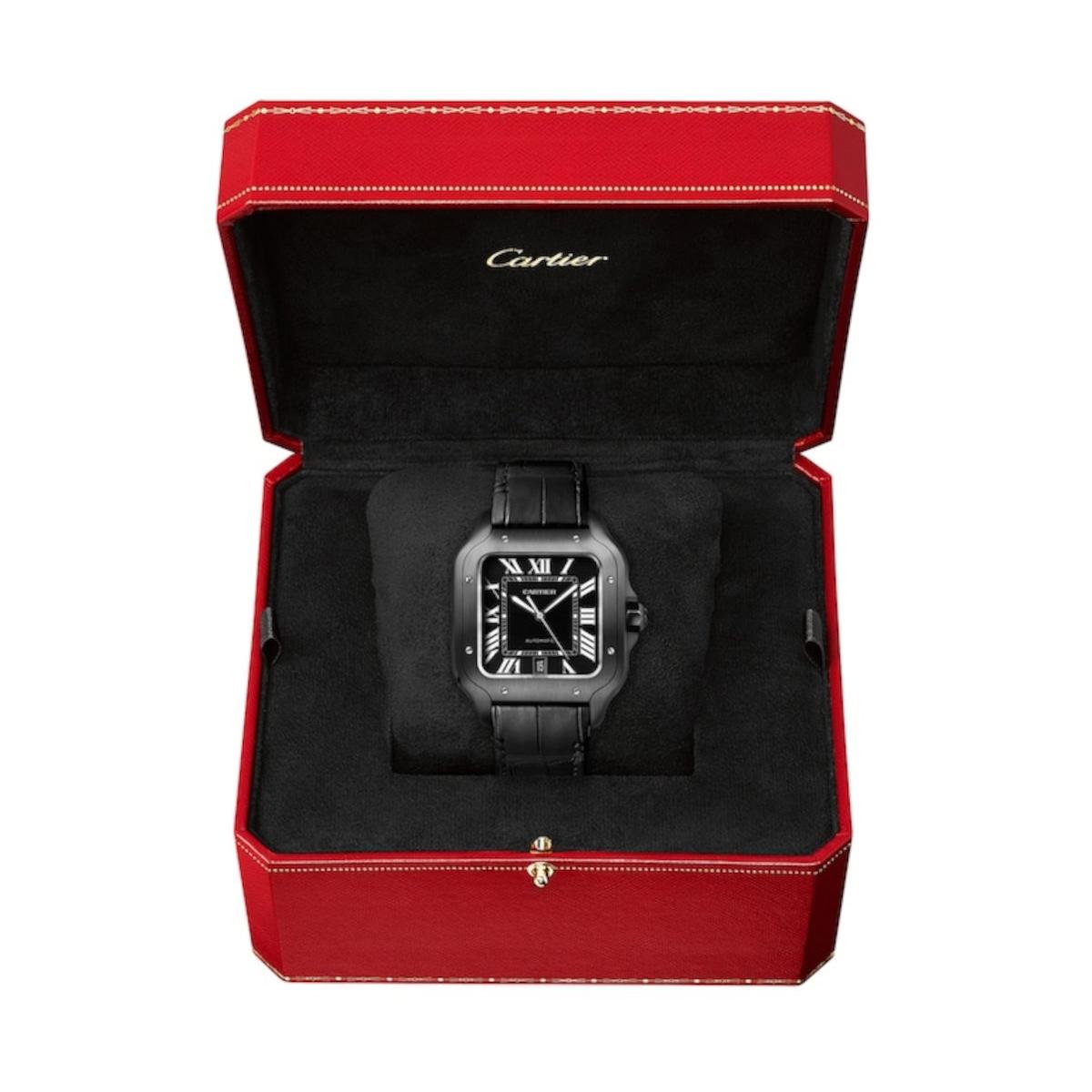 ZEGAREK CARTIER SANTOS DE CARTIER L