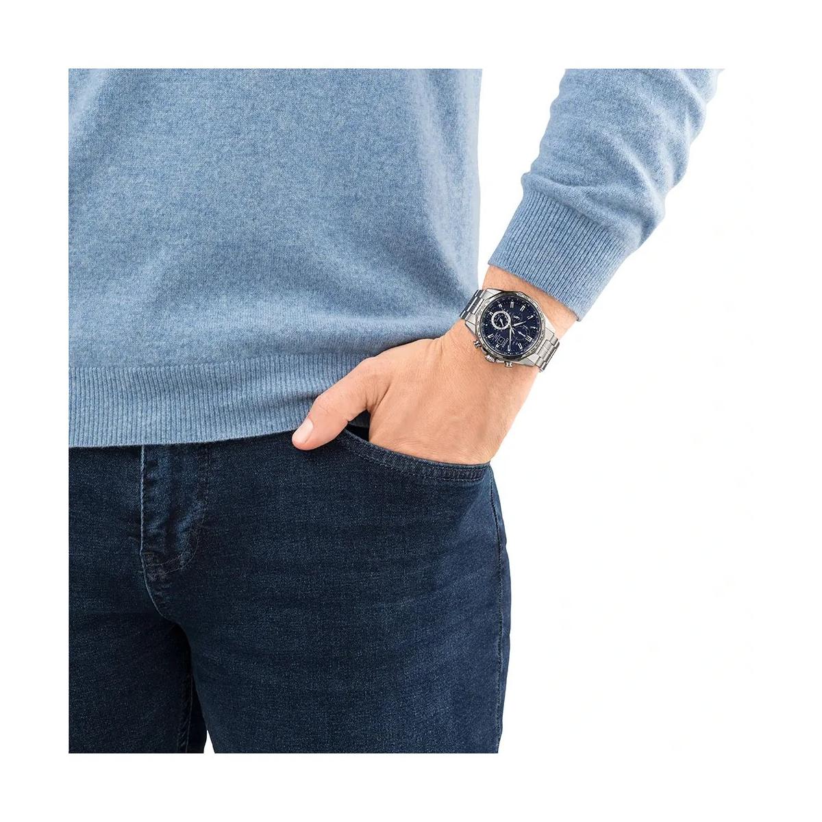 ZEGAREK CITIZEN RADIO CONTROLLED SUPER TITANIUM CHRONOGRAPH