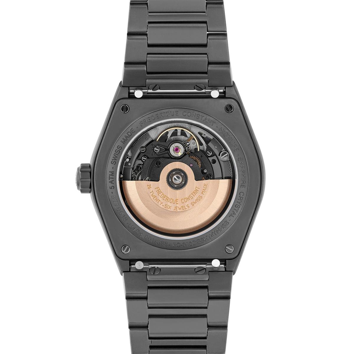 ZEGAREK FREDERIQUE CONSTANT HIGHLIFE AUTOMATIC SKELETON