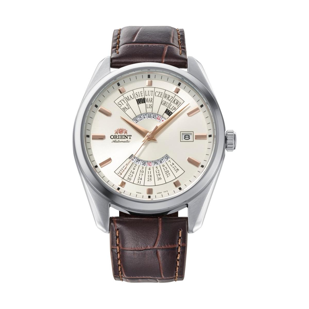ZEGAREK ORIENT CONTEMPORARY MULTI-YEAR CALENDAR POLAND AUTOMATIC