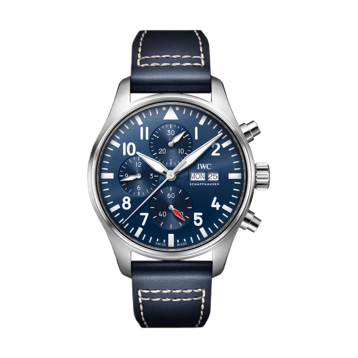 ZEGAREK IWC SCHAFFHAUSEN PILOT''S AUTOMATIC CHRONOGRAPH