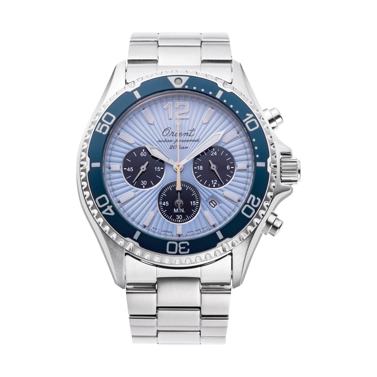 ZEGAREK ORIENT MAKO SOLAR CHRONOGRAPH ''75TH ANNIVERSARY''