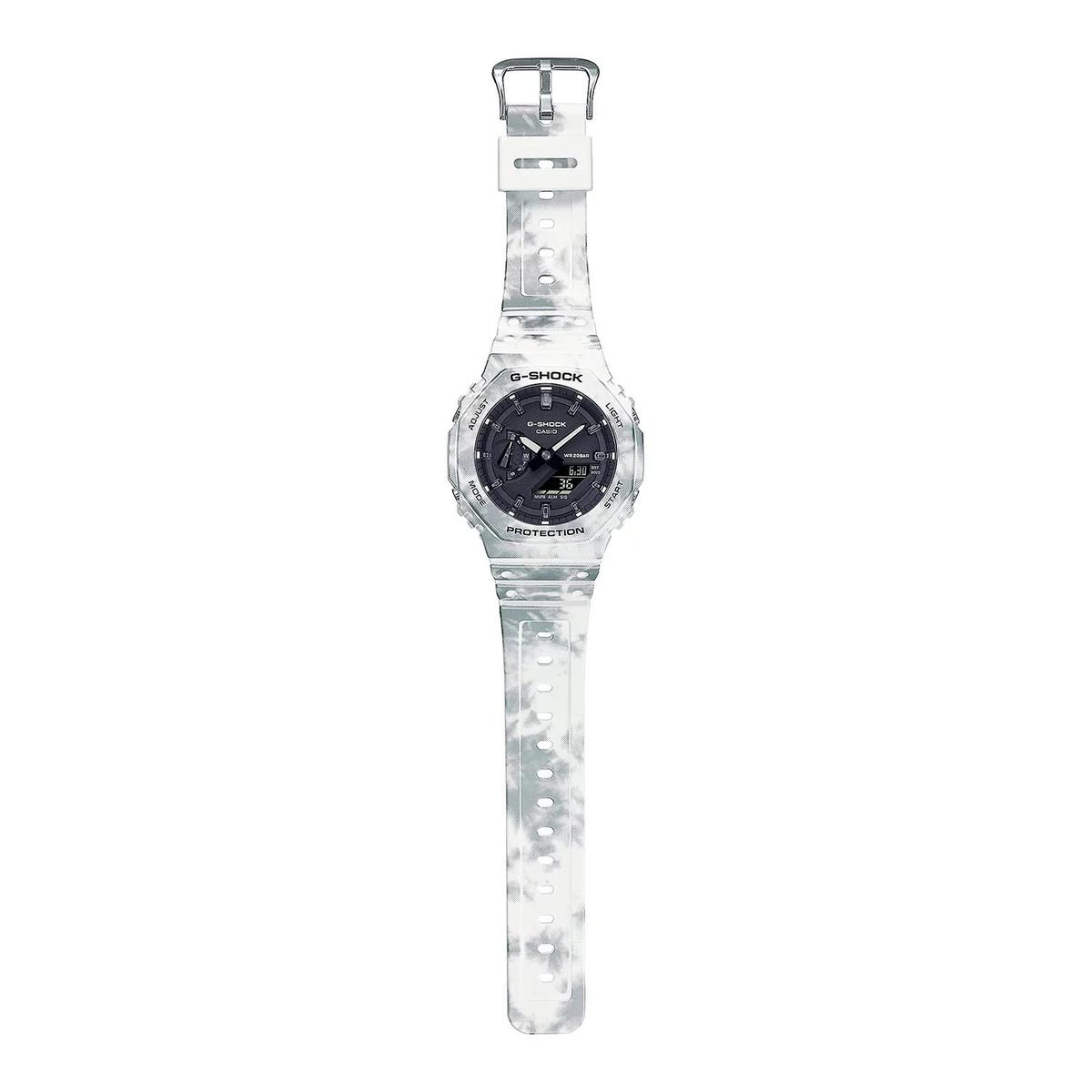 ZEGAREK G-SHOCK Octagon Frozen Forest