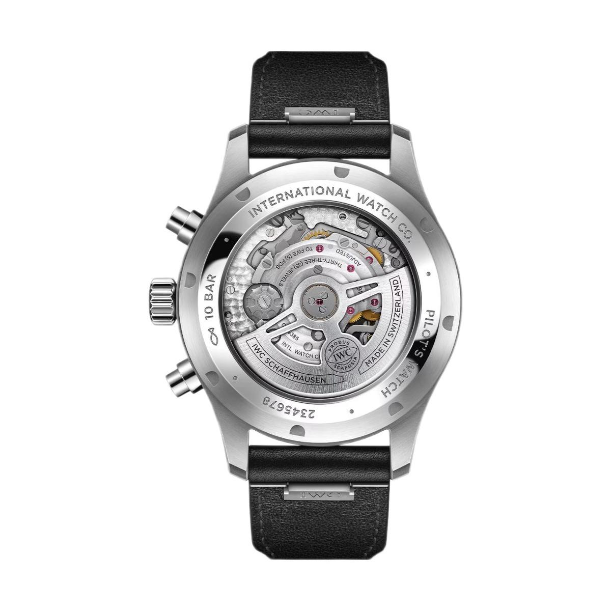 ZEGAREK IWC SCHAFFHAUSEN PILOT''S AUTOMATIC CHRONOGRAPH