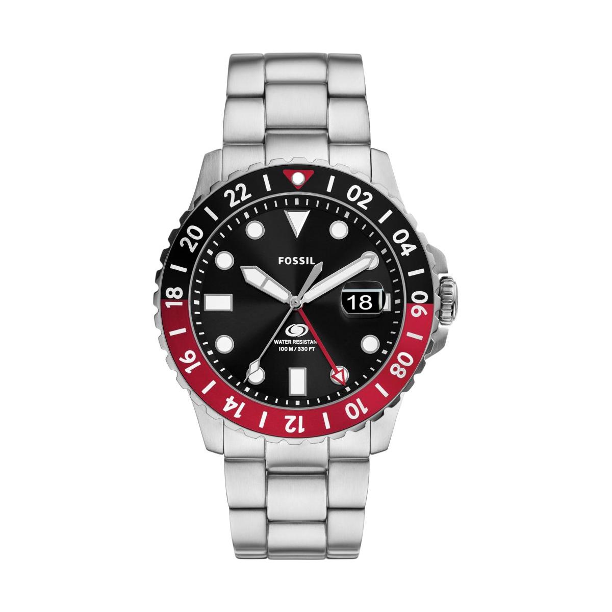 ZEGAREK FOSSIL BLUE GMT
