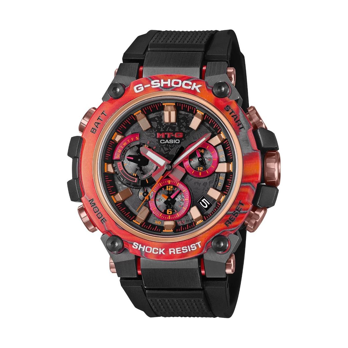 ZEGAREK G-SHOCK MTG Flare Red Series G-Shock 40th Anniversary