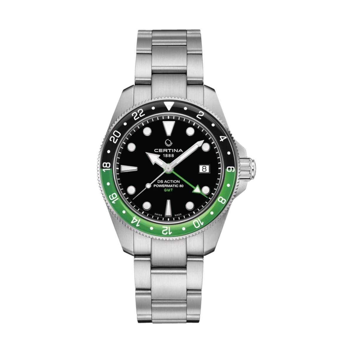 ZEGAREK CERTINA DS Action GMT Powermatic 80