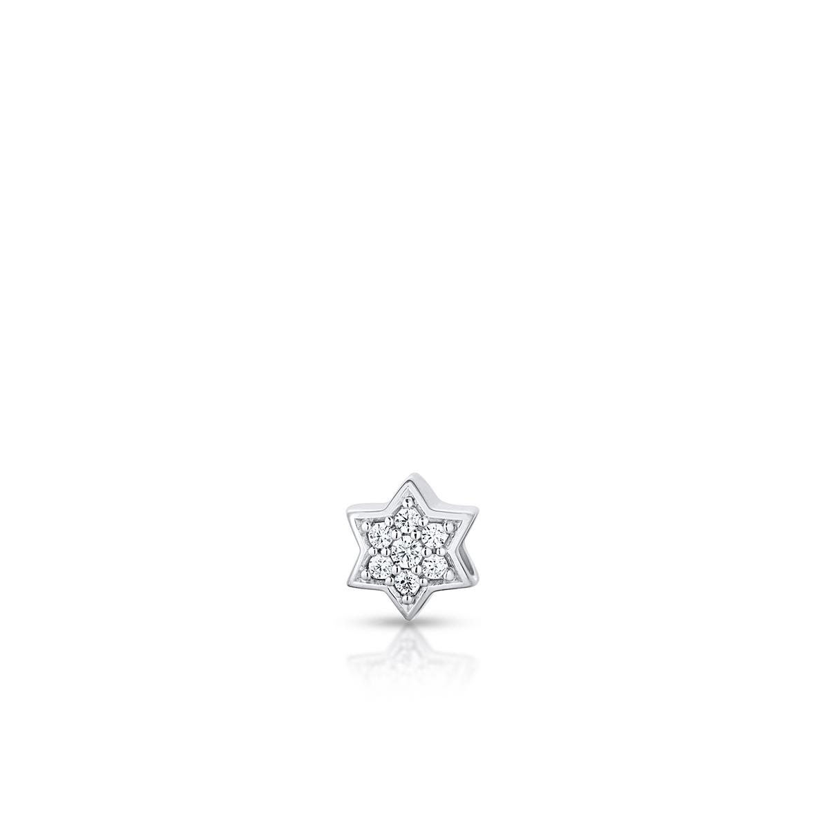 Zawieszka srebrna gwiazda z cyrkoniami Lovely Beads