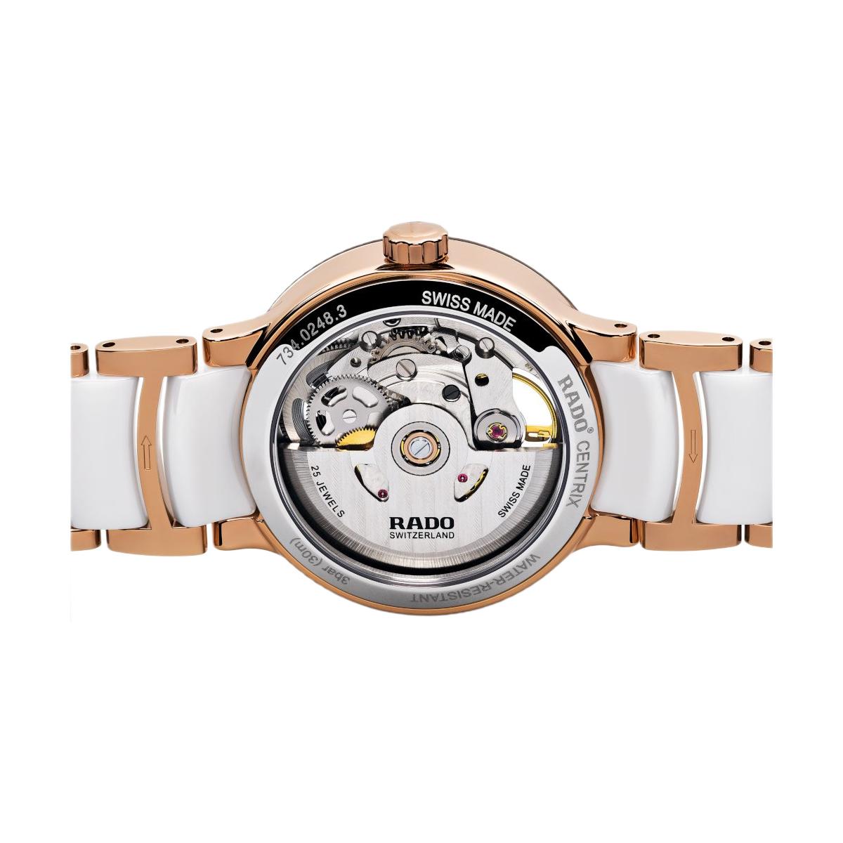 ZEGAREK RADO Centrix Automatic Diamonds Open Heart
