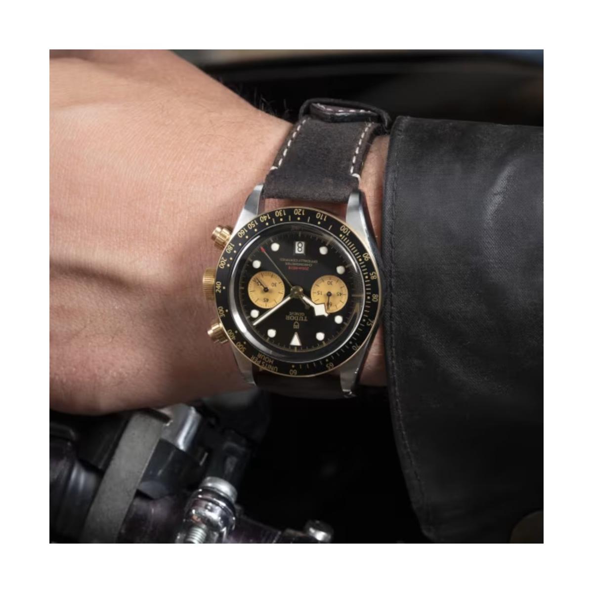 TUDOR BLACK BAY CHRONO S&G