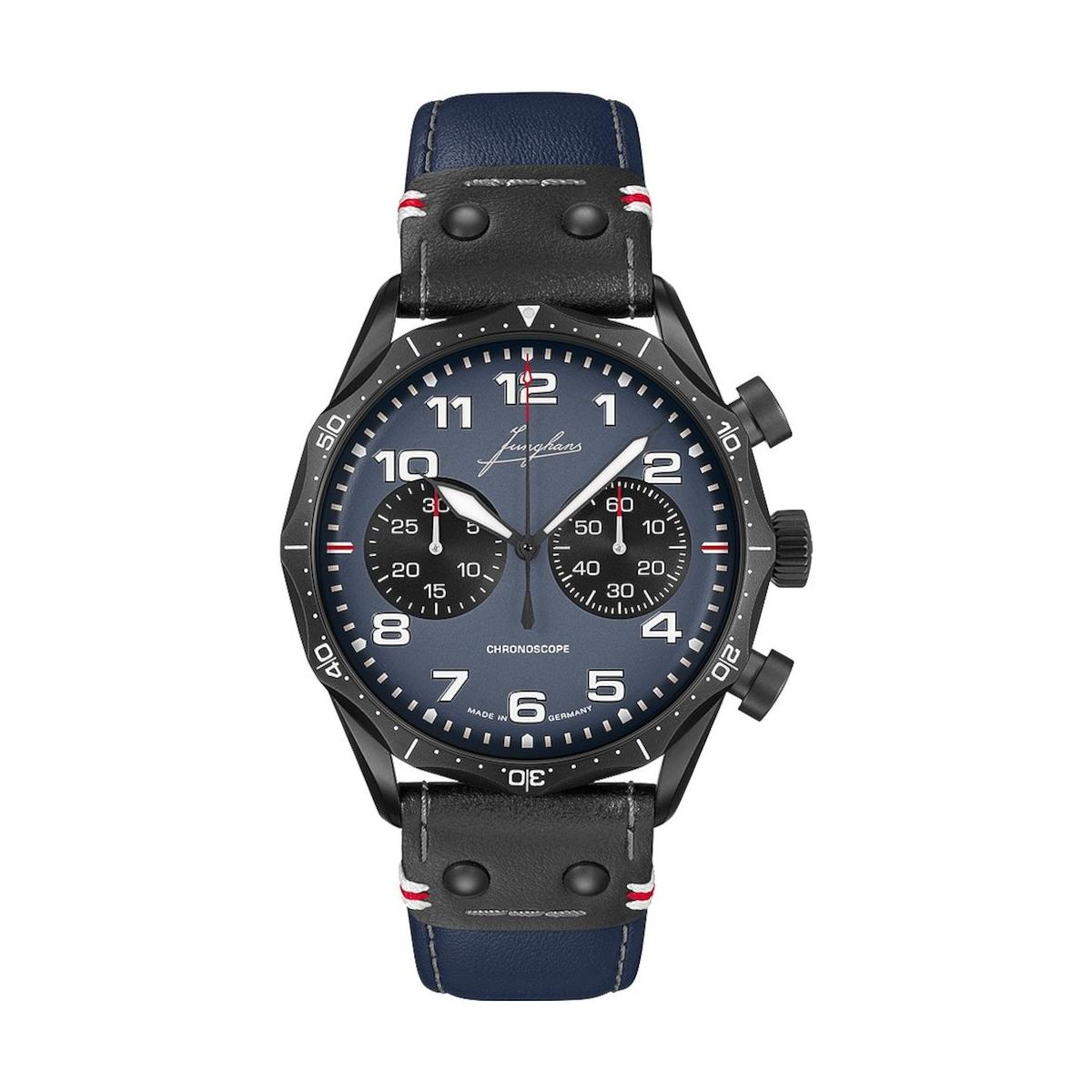 ZEGAREK JUNGHANS MEISTER PILOT CHRONOSCOPE