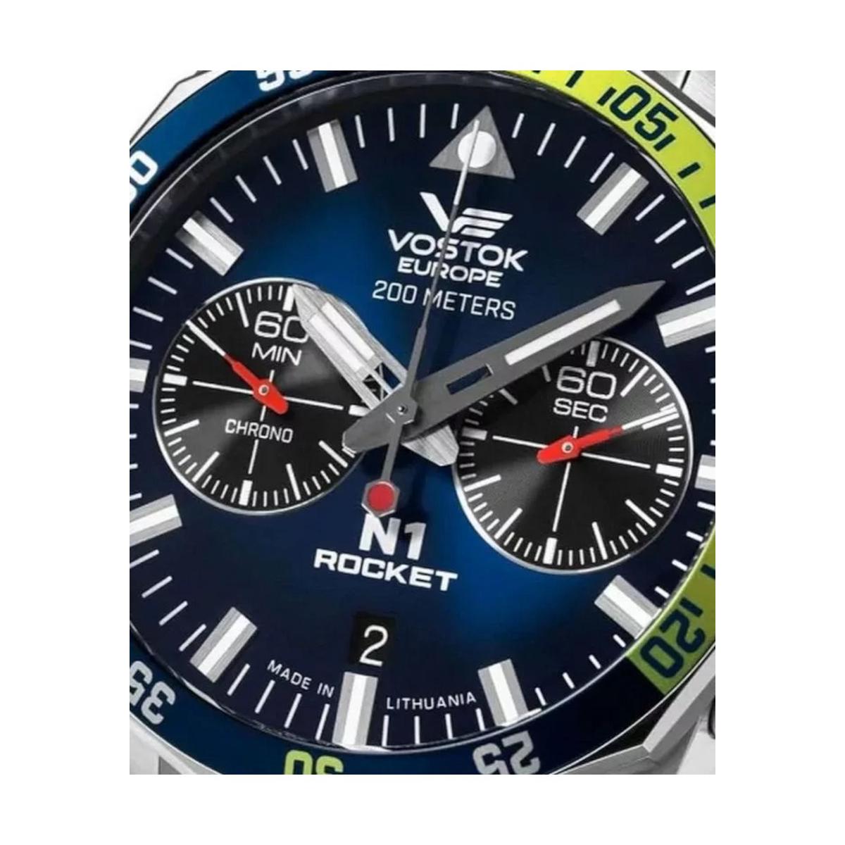 ZEGAREK VOSTOK EUROPE ROCKET N-1 CHRONO