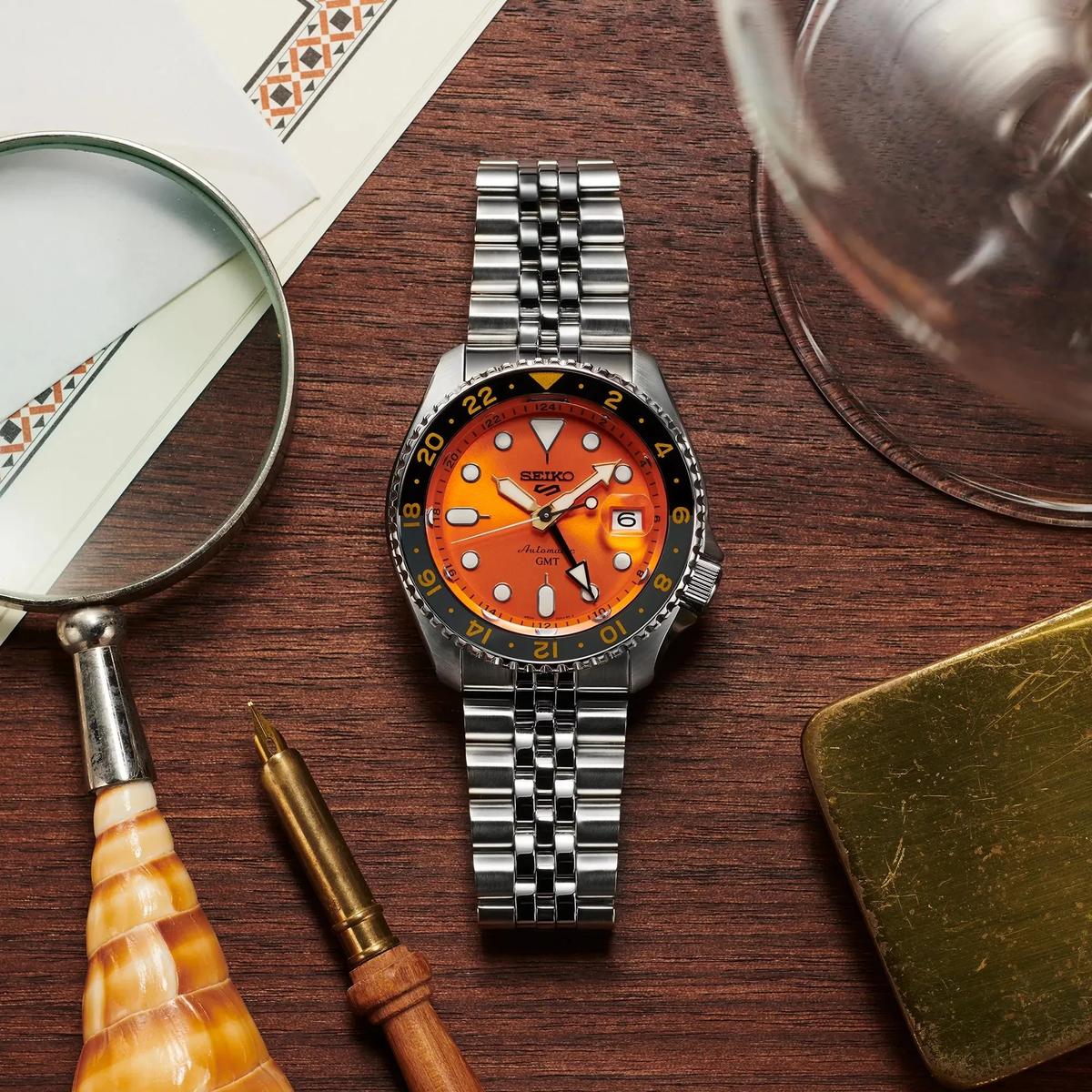 ZEGAREK SEIKO 5 SPORTS GMT SKX RE-INTERPRETATION