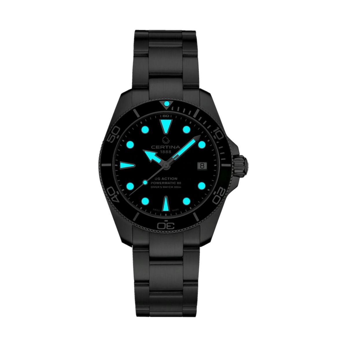 ZEGAREK CERTINA DS ACTION Diver 38mm Powermatic 80