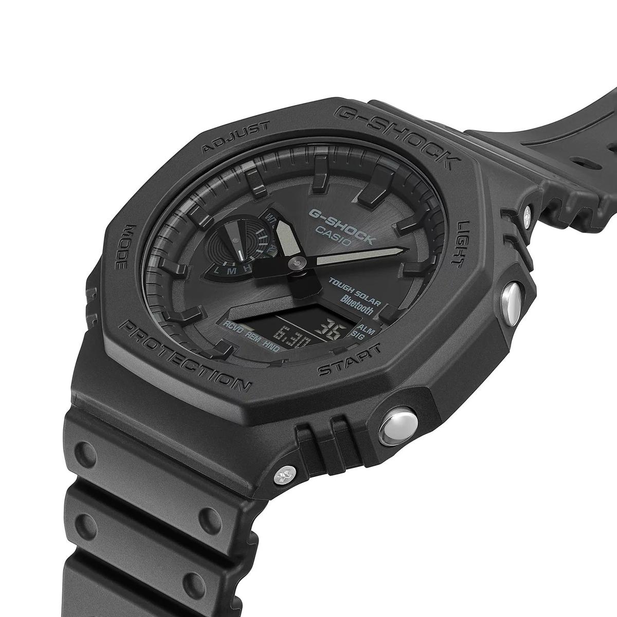 ZEGAREK G-SHOCK Octagon All Black CasiOak